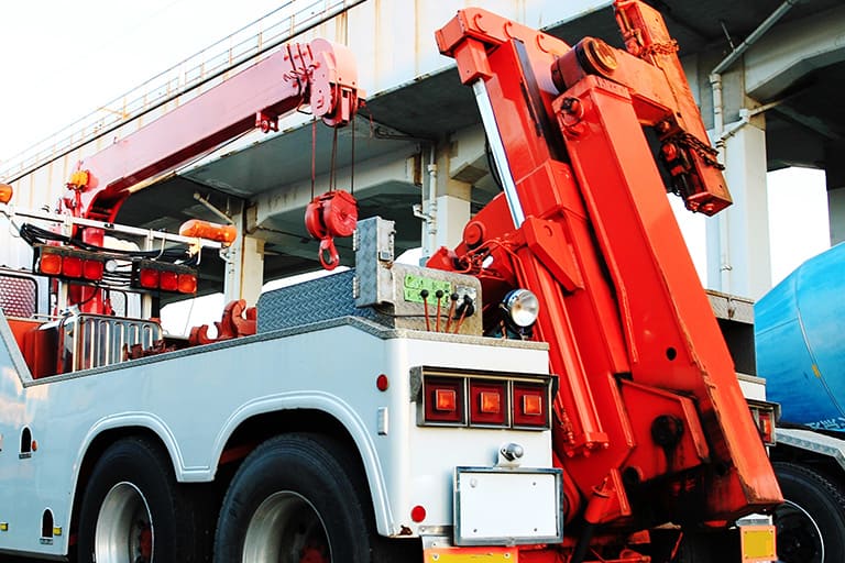 画像：重量物搬入据付